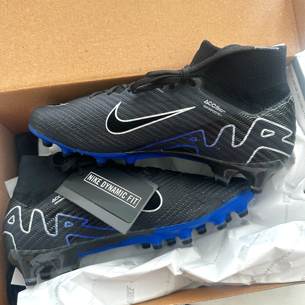 NEW IN BOX Nike Zoom SuperFly 9 Elite AG-Pro Cleats - Mens 6.5 Womens 8